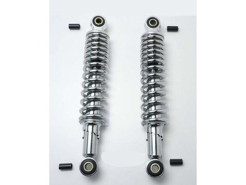 Shock absorbers chrome 310mm 10mm 8mm 7mm 46mm for Kreidler, Zündapp, Hercules, Puch DIVERSE / IMPORT MOTOVEIKALS 21