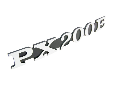 side cover badge "PX200E" for Vespa PX 200 E CIF MOTOVEIKALS 21