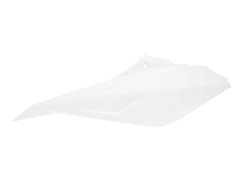 side cover left-hand OEM white for Derbi Senda DRD Pro PIAGGIO MOTOVEIKALS 21
