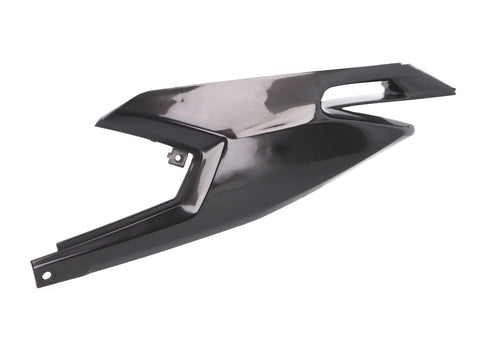 side cover left-hand rear OEM black for Aprilia RX, SX, Derbi Senda, Gilera RCR, SMT 50 Euro4 2018- PIAGGIO MOTOVEIKALS 21