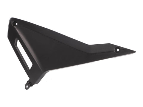 side cover right-hand front OEM black for Aprilia RX, SX, Derbi Senda, Gilera RCR, SMT 50 Euro4 2018- PIAGGIO MOTOVEIKALS 21