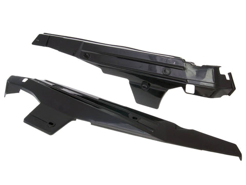 side cover set / side panel set black for Puch Maxi L / S OEM STANDARD MOTOVEIKALS 21