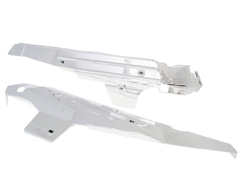 side cover set / side panel set chromed for Puch Maxi L / S E50 DIVERSE / IMPORT MOTOVEIKALS 21