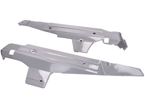 side cover set / side panel set grey for Puch Maxi L, S OEM STANDARD MOTOVEIKALS 21