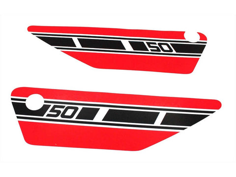 Side cover sticker 90mm 320mm for Yamaha FS 1 Mokick, RD 50 DIVERSE / IMPORT MOTOVEIKALS 21