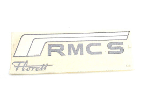 Side cover sticker Florett 1 piece dimensions high approx. 64mm wide 200mm for Kreidler RMC-S DIVERSE / IMPORT MOTOVEIKALS 21