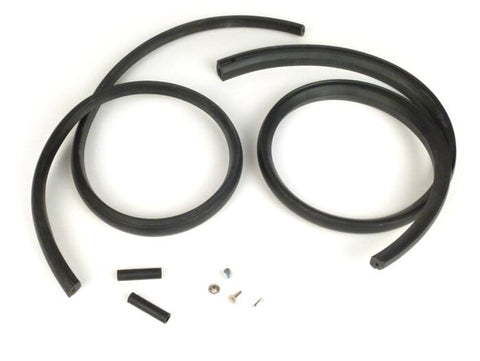 side hood rubber set BGM ORIGINAL black for Vespa PX, T5 125ccm BGM ORIGINAL MOTOVEIKALS 21