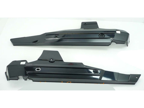 Side panels moped 2 pieces gloss black for Puch Maxi moped, moped, mokick DIVERSE / IMPORT MOTOVEIKALS 21