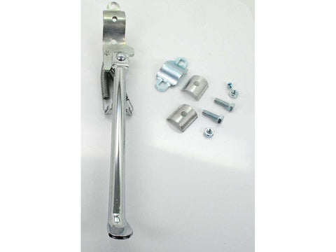 Side stand 270mm chrome for moped, mokick, KKR, moped DIVERSE / IMPORT MOTOVEIKALS 21