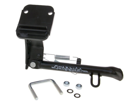 side stand Buzzetti black for MBK Ovetto, Yamaha Neos 50cc 2-, 4-stroke 2007- BUZZETTI MOTOVEIKALS 21
