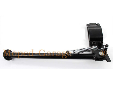 Side stand, high quality 340mm long black for Puch Maxi, X DIVERSE / IMPORT MOTOVEIKALS 21