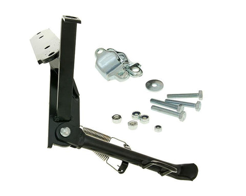 side stand / kickstand black for Yamaha Neos, MBK Ovetto (-07) DIVERSE / IMPORT MOTOVEIKALS 21