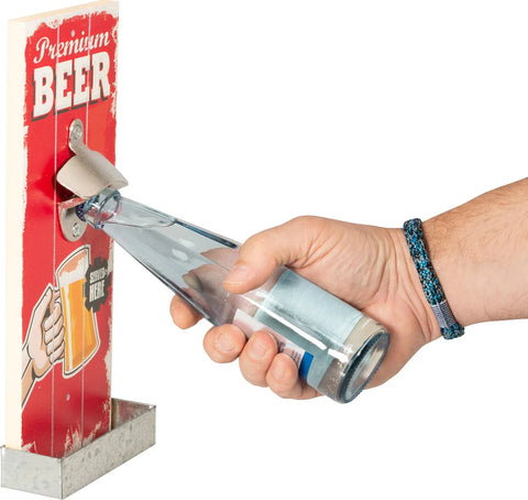 Sienas pudeļu attaisāmais "BEER" 12x20cm REPLICA MOTOVEIKALS 21
