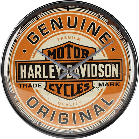 Sienas pulkstenis Harley Davidson Genuine Original 31cm NOSTALGIC ART MOTOVEIKALS 21