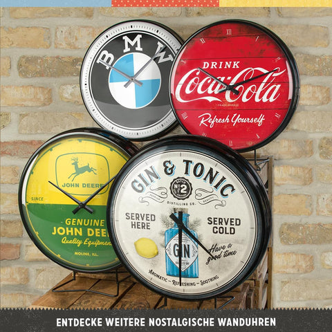 Sienas pulkstenis Harley Davidson ROAD IS CALLING 31cm NOSTALGIC ART MOTOVEIKALS 21