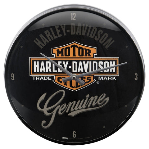 Sienas pulkstenis Nostalgic-Art Harley Davidson *GENUINE* 31W x 31H NOSTALGIC ART MOTOVEIKALS 21