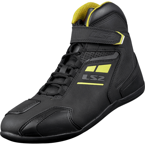Sieviešu moto apavi LS2 GARRA black H-V yellow 37 LS2 MOTOVEIKALS 21