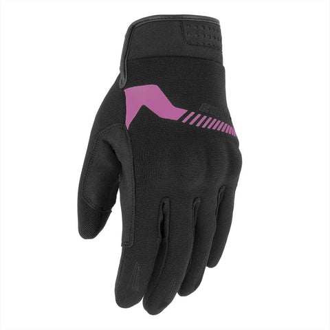 Sieviešu moto cimdi FIRST black / purple EIGHT MOTOVEIKALS 21