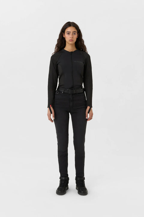 Sieviešu moto džinsi PandoMoto Kusari Skinny-Fit black PANDO MOTO MOTOVEIKALS 21