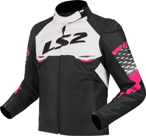 Sieviešu moto jaka LS2 APEX white pink LS2 MOTOVEIKALS 21