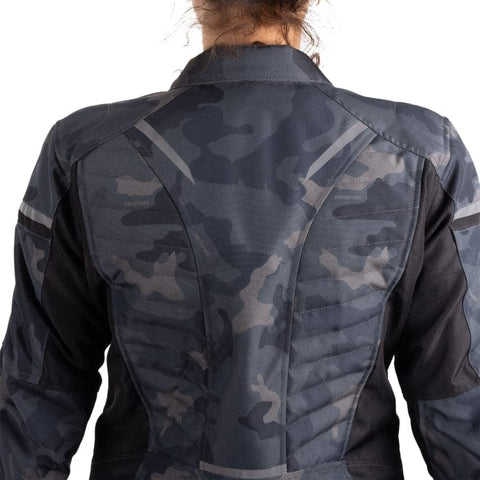 Sieviesu moto jaka Oxford Valencia Dry2Dry 3.0 black camo OXFORD MOTOVEIKALS 21