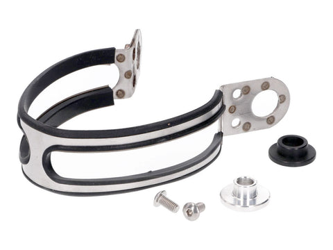 silencer clamp LeoVince for 4T Racing HM-Titan exhaust for 139QMB/QMA LEOVINCE MOTOVEIKALS 21