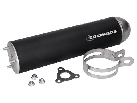 silencer Tecnigas E-NOX aluminum black TECNIGAS MOTOVEIKALS 21
