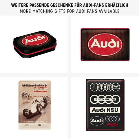 Skārda krājkase AUDI Original Motor Oil NOSTALGIC ART MOTOVEIKALS 21