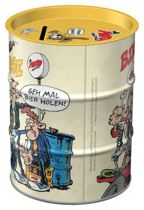 Skārda krājkase BIKER KASSE NOSTALGIC ART MOTOVEIKALS 21