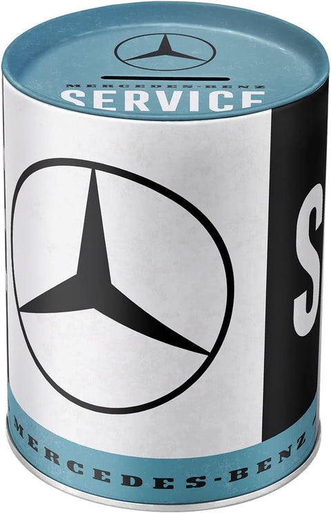 Skārda krājkase Mercedes Benz Service NOSTALGIC ART MOTOVEIKALS 21