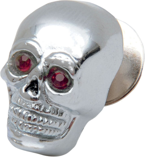 Sm Chr Skull W/Red Eye DRAG SPECIALTIES DRAG SPECIALTIES MOTOVEIKALS 21