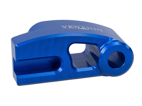 spacer Venandi CNC, rear brake plate stopper, blue for Simson VENANDI MOTORS MOTOVEIKALS 21