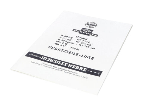 Spare parts catalog for DKW RT 159 139 M Mokick NTS PARTS MOTOVEIKALS 21