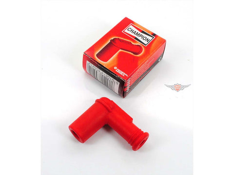 Spark plug cap Champion silicone 5kOhm red DIVERSE / IMPORT MOTOVEIKALS 21