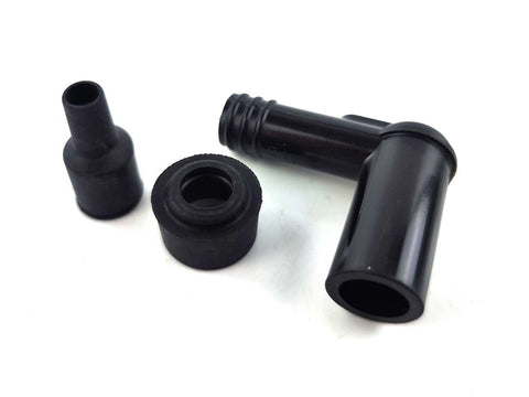 Spark plug cap NGK 14mm black for moped mokick NGK MOTOVEIKALS 21