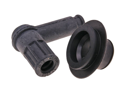 spark plug Polini black for Piaggio, Vespa 50, 125 POLINI MOTOVEIKALS 21
