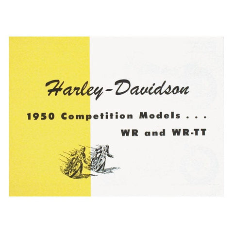 Specification folder 1950 WR, WR-TT SAMWEL MOTOVEIKALS 21
