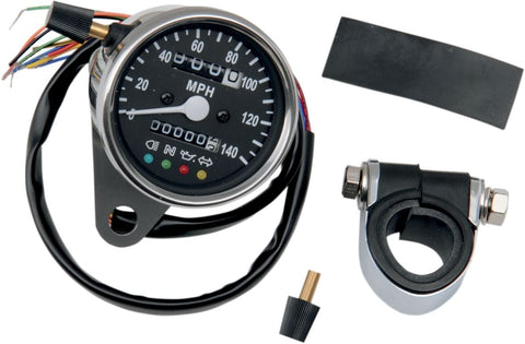 Speedo W/4 Lit Blk 2240: DRAG SPECIALTIES DRAG SPECIALTIES MOTOVEIKALS 21