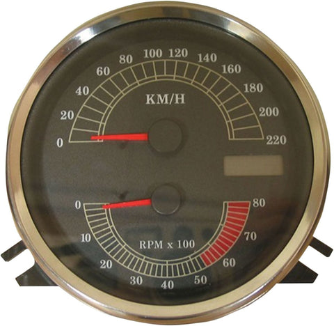 Speedo W/Tach Flhr Km/H DRAG SPECIALTIES DRAG SPECIALTIES MOTOVEIKALS 21