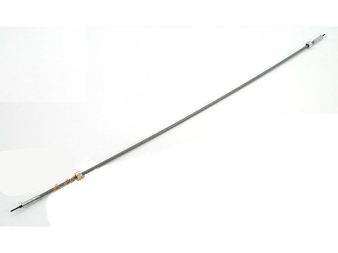 Speedometer cable, gray 585 mm gray M10 2mm for RS 50, Moped Libelle G, GT, High Sport MOGA MOTOVEIKALS 21