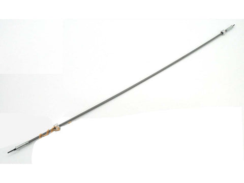 Speedometer cable gray 600 mm thread M10 square 2mm for moped MOGA MOTOVEIKALS 21