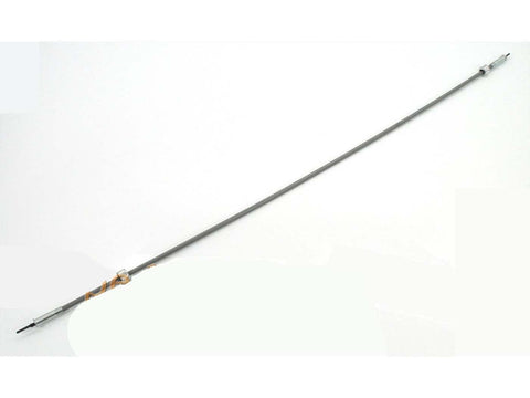 Speedometer cable gray 755mm M10 2mm for Zündapp M 25 / 50 Bergsteiger, KS 50, Super Combinette, Sport GTS, C, Kreidler, Miele, DKW, NSU, Hercules mopeds MOGA MOTOVEIKALS 21