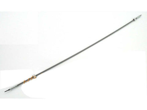 Speedometer cable, gray 790 mm M10 2mm gray for M 50 Jet, Racing, Monza 4 C, Cobra T, GT MOGA MOTOVEIKALS 21