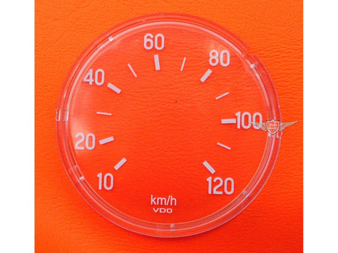 Speedometer glass 120 Km/h for Kreidler Florett RS RMC Flory DIVERSE / IMPORT MOTOVEIKALS 21