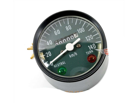 Speedometer Yamaha diameter display approx. 75mm outer diameter 82/90mm thread M12 square 3mm for FS, Suzuki K 50 DIVERSE / IMPORT MOTOVEIKALS 21