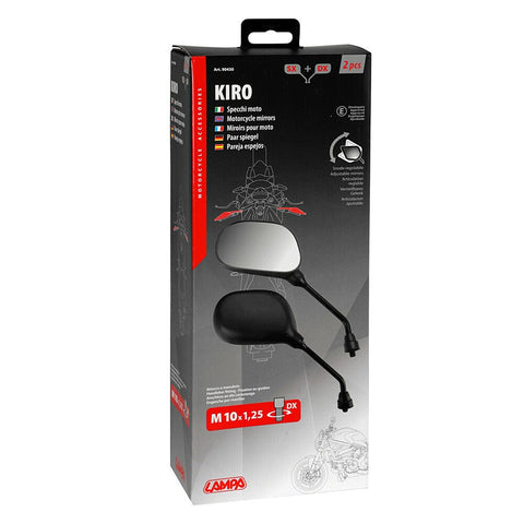 Spoguļu komplekts LAMPA KIRO 2 gab. LAMPA MOTOVEIKALS 21
