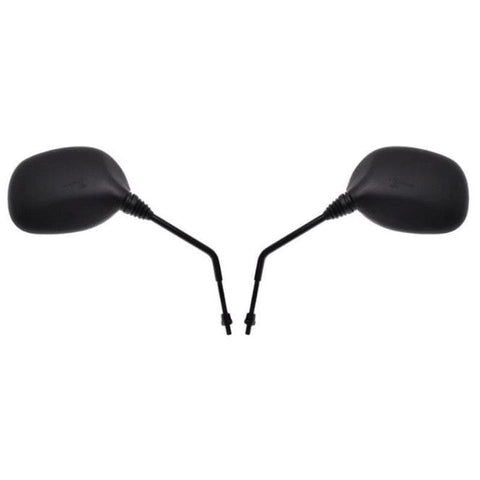 Spoguļu komplekts LONG THREAD M8 BLACK REPLICA MOTOVEIKALS 21