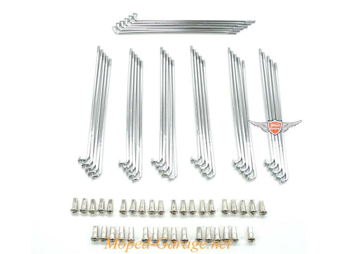 Spoke nipple 36 pieces 151mm 3,18mm 3,50mm 90° 3,47mm 5,84mm 9,10mm for Kreidler Florett RS RMC DIVERSE / IMPORT MOTOVEIKALS 21