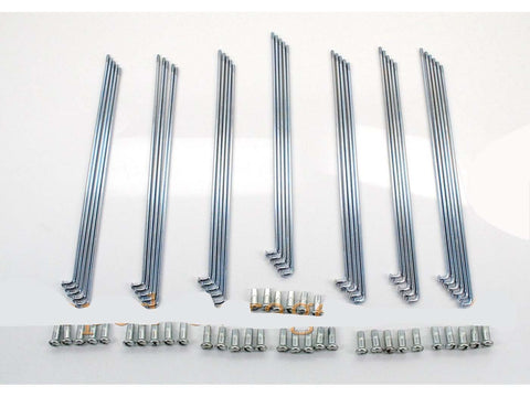 Spoke nipple 36 pieces 215 mm 90 degrees 2.6 12 2.85 8 13 5 for moped, mokick, moped, scooter DIVERSE / IMPORT MOTOVEIKALS 21