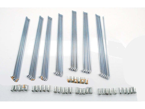 Spoke set 189mm chrome DIVERSE / IMPORT MOTOVEIKALS 21